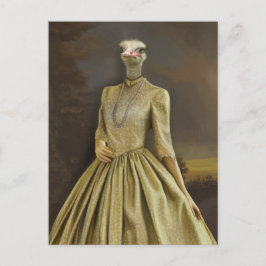 Noble Beasts - Dandy Ostrich Briefkaart