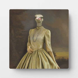 Noble Beasts - Dandy Ostrich Fotoplaat