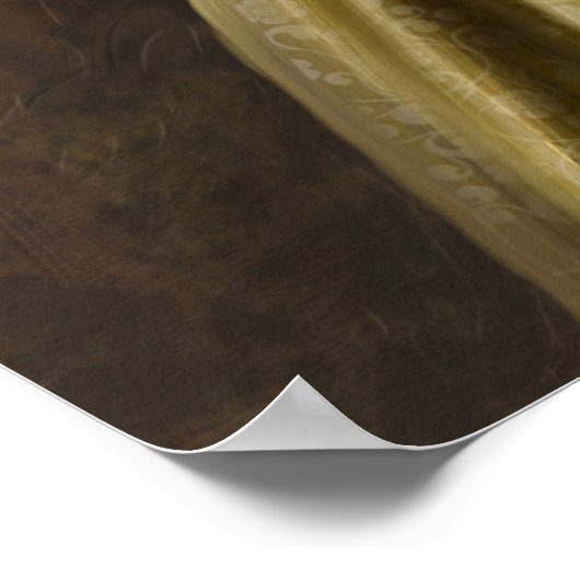 Noble Beasts - Dandy Ostrich Poster (Hoek)