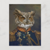 Noble Beasts - Dandy Owl Briefkaart (Voorkant)