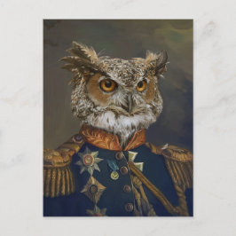 Noble Beasts - Dandy Owl Briefkaart