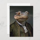 Noble Beasts - Dandy Toad Briefkaart (Voorkant / Achterkant)