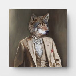 Noble Beasts - Dandy Wolf Fotoplaat