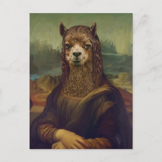 Noble Beasts - Mona Llama Briefkaart (Voorkant)