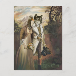 Noble Beasts - Wolf in Sheep's Clothing Briefkaart