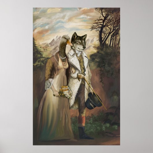 Noble Beasts - Wolf in Sheep's Clothing Poster (Voorkant)