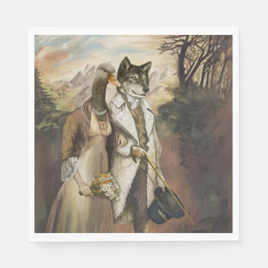 Noble Beasts - Wolf in Sheep's Clothing  Servet (Voorkant)