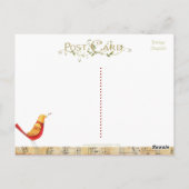 Noble Bird-Briefkaart Briefkaart (Achterkant)