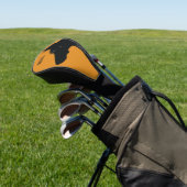 Noble Black Doberman Golfheadcover (Insitu)