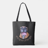 Noble Boxer Dog Tote Bag (Achterkant)