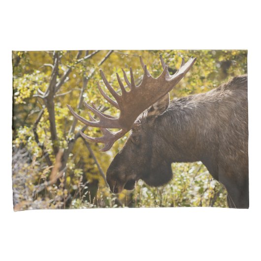 Noble Bull Moose Kussensloop (Voorkant-Rechts)