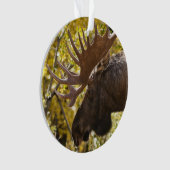 Noble Bull Moose Ornament (voorkant)