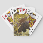 Noble Bull Moose Pokerkaarten (Achterkant)