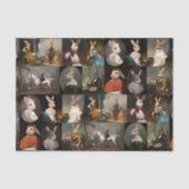 Noble Bunnies Portrait Collection Decoupage Tissuepapier (Voorkant)