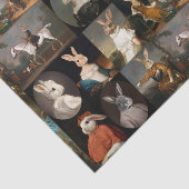 Noble Bunnies Portrait Collection Decoupage Tissuepapier (Detail)
