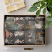 Noble Bunnies Portrait Collection Decoupage Tissuepapier (Geschenk)