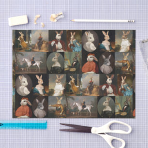 Noble Bunnies Portretcollectie Decoupage Tissuepapier