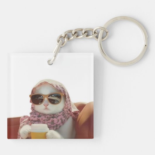 Noble Cat sleutelhanger (Achterkant)