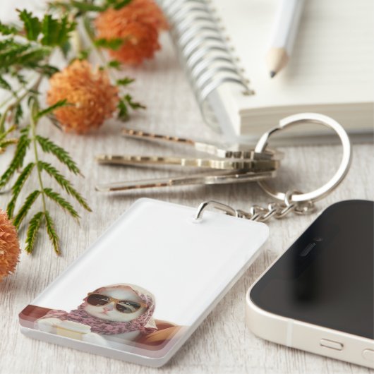 Noble Cat sleutelhanger (Voorkant Rechts)