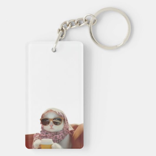 Noble Cat sleutelhanger (achterkant)