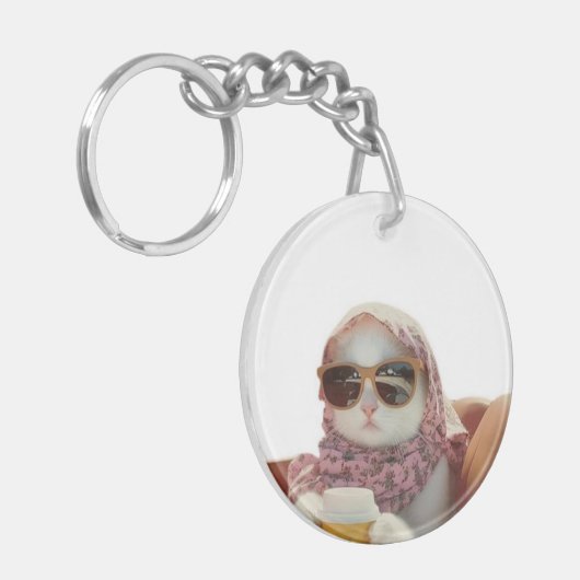 Noble cat sleutelhanger (Voorkant Links)