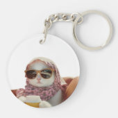 Noble cat sleutelhanger (Achterkant)