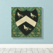 Noble Crest II Canvas Afdruk (Insitu (Houten vloer))