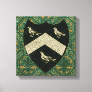 Noble Crest II Canvas Afdruk