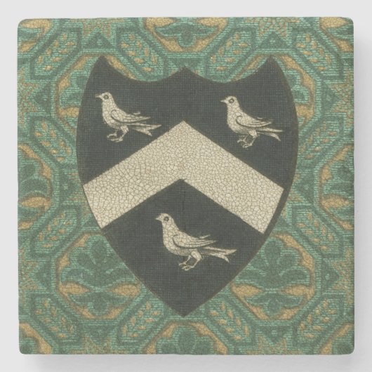 Noble Crest II Stenen Onderzetter (Voorkant)