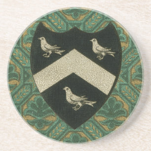 Noble Crest II Zandsteen Onderzetter