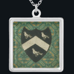 Noble Crest II Zilver Vergulden Ketting<br><div class="desc">Heraldry</div>