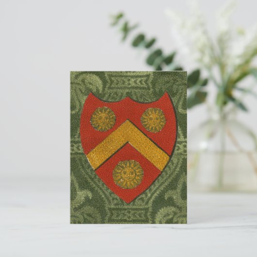 Noble Crest V Briefkaart (Staand voorkant)