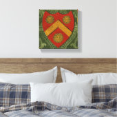 Noble Crest V Canvas Afdruk (Insitu (Slaapkamer))