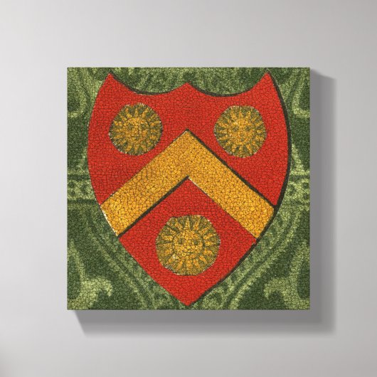 Noble Crest V Canvas Afdruk (Voorkant)