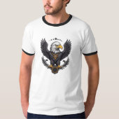 Noble Eagle: een symbool van kracht T-shirt (Voorkant)