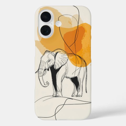 Noble Elephant Grace iPhone / iPad-hoesje Case-Mate iPhone Case (Achterkant)