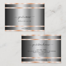 Noble Graphite Silver Shimmery Roos Golden Lines