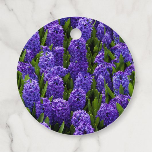 Noble Happy Noroez Hyacinten Bedankjes Labels (Achterkant)