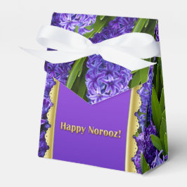 Noble Happy Noroez Hyacinten - Favor Box Tent Bedankdoosjes