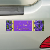 Noble Happy Norooz Hyacinths - Bumpersticker (Op auto)