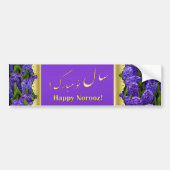 Noble Happy Norooz Hyacinths - Bumpersticker (Voorkant)