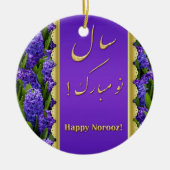 Noble Happy Norooz Hyacinths - Ornament (Voorkant)