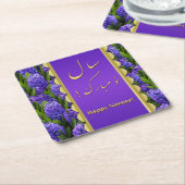 Noble Happy Norooz Hyacinths - Papier Onderzetter (Schuin)