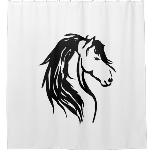 Noble Horse Douchegordijn (Voorkant)