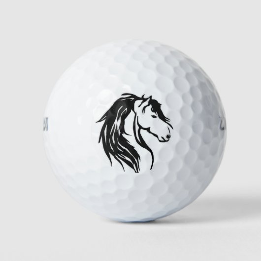 Noble Horse Head Golfballen (Voorkant)