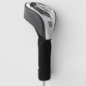 Noble Horse Head persoonlijk Golfheadcover (Schuin)