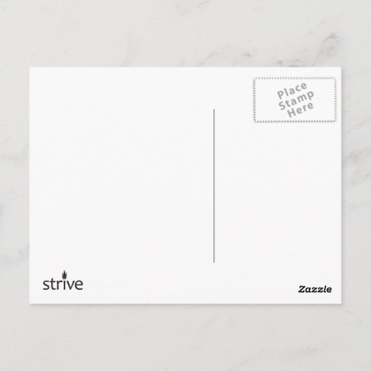 Noble Iguana Briefkaart (Achterkant)