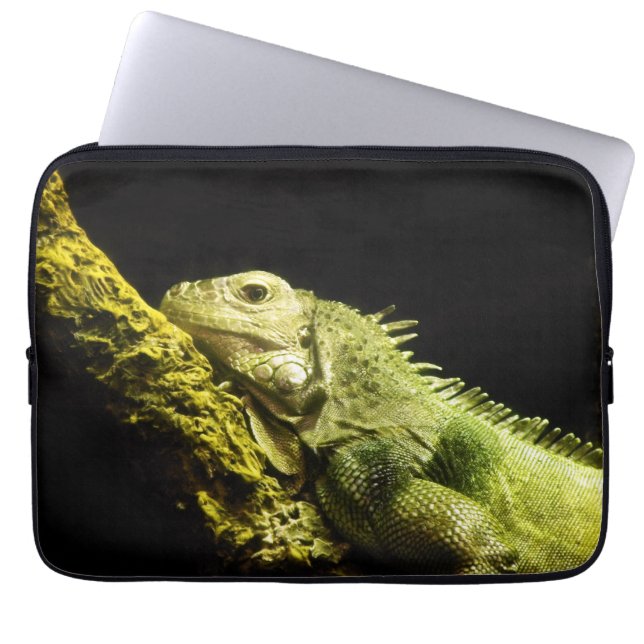 Noble Iguana-laptophoes Laptop Sleeve (Voorkant)