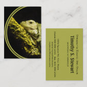 Noble Iguana Visitekaartje (Voorkant / Achterkant)
