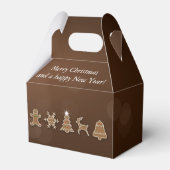 Noble Kerstontbijtkoekjes Bedankdoosjes (Voorkant Zijde)